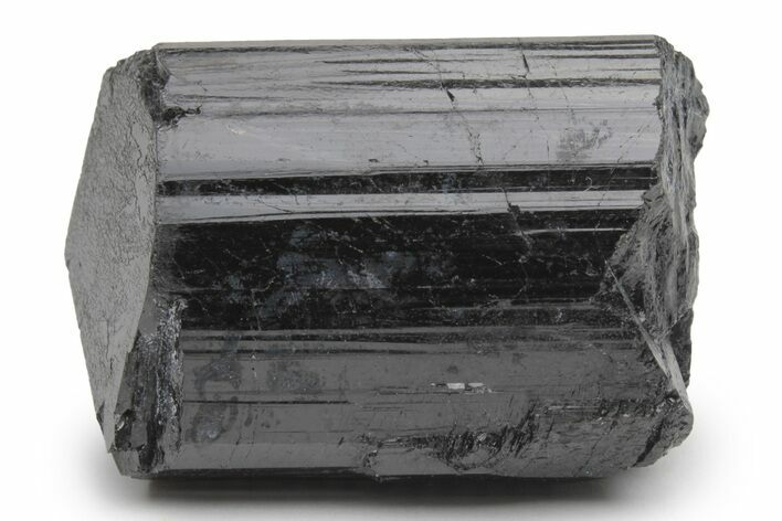 Terminated Black Tourmaline (Schorl) Crystal - Madagascar #217288